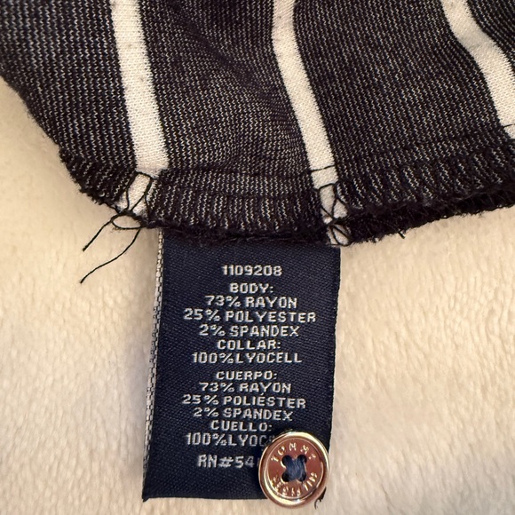 Tommy Hilfiger Striped Nautical Dress - Size Medium - Navy & White Knit - Picture 7 of 7